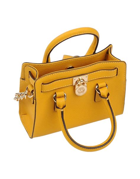 yellow purse michael kors|michael kors yellow crossbody bag.